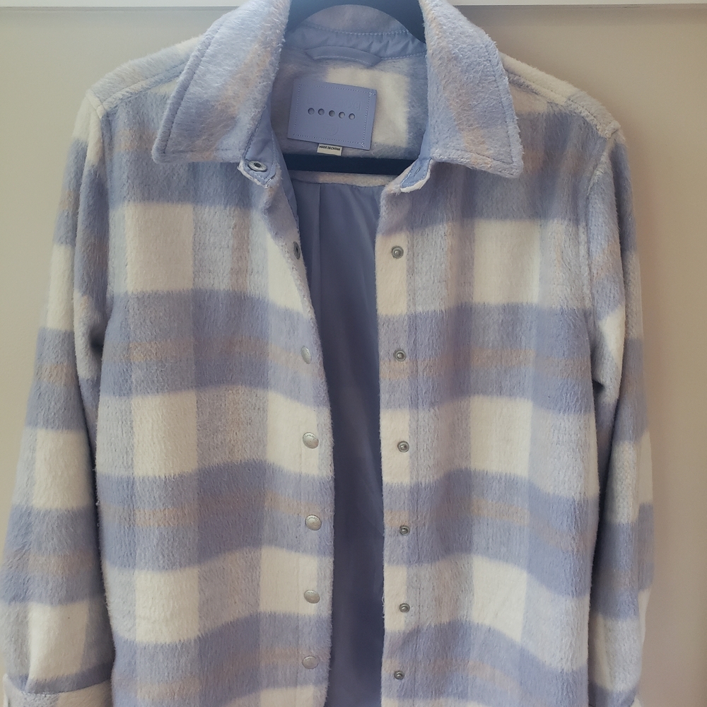 Blank NYC Lavender and Cream Jacket for Fall Layers Size XS